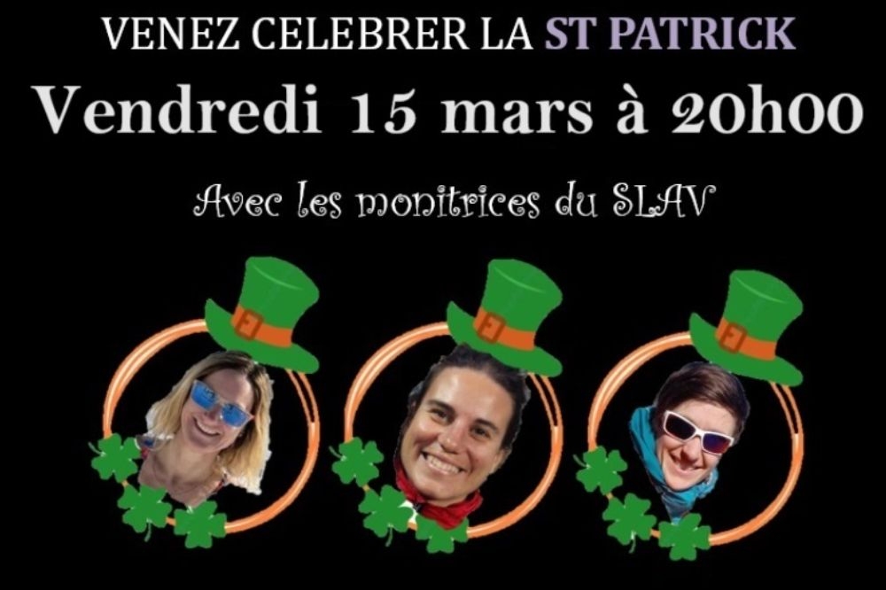 La soirée des monitrices, la Saint-Patrick !